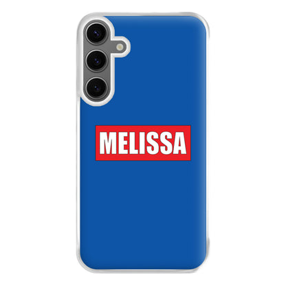 Red And Blue - Personalised Superhero Comic Phone Case for Galaxy S24FE