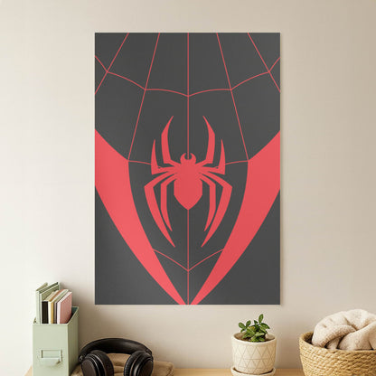 Red And Black Spider Costume  Poster