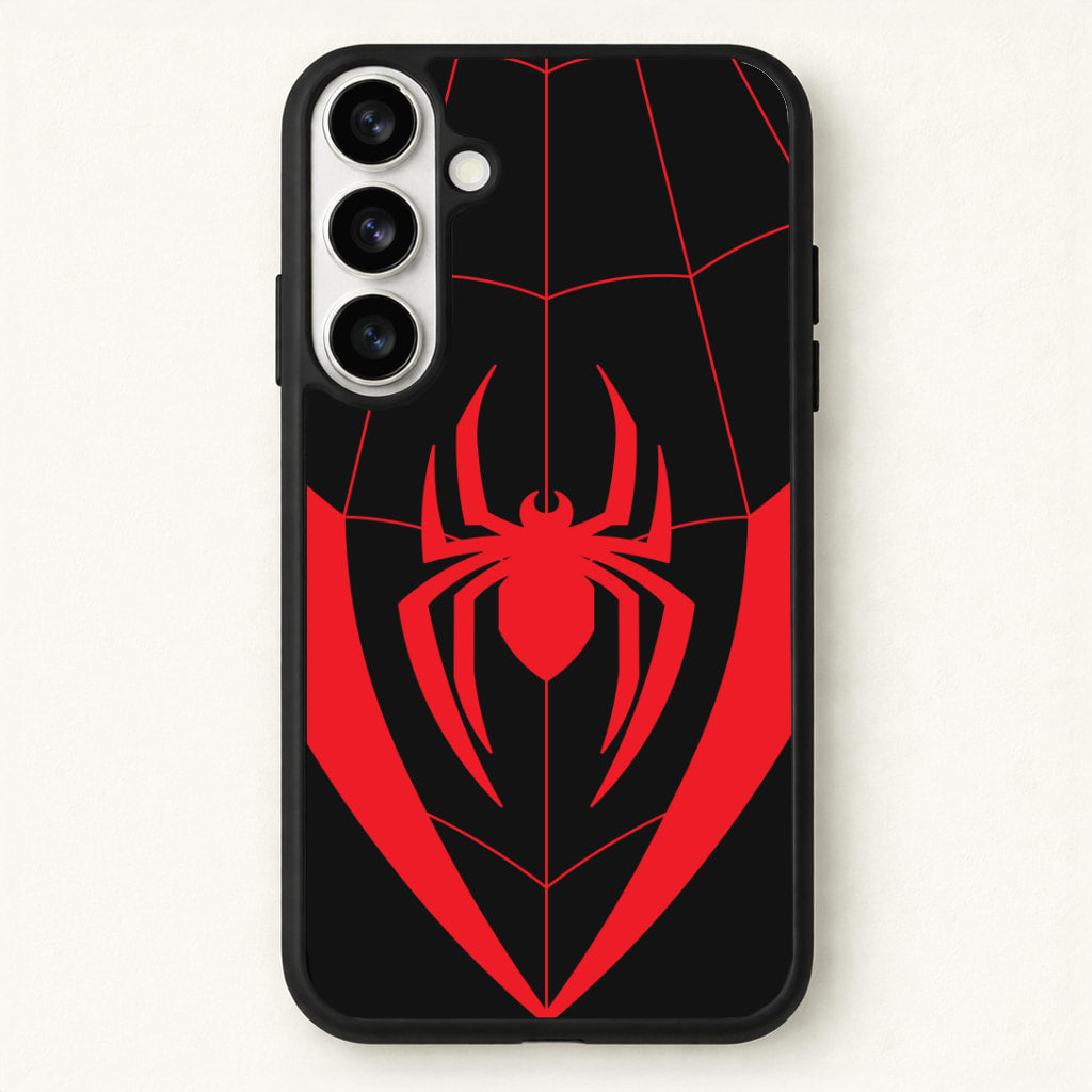 Red And Black Spider Costume Phone Case for Galaxy S26