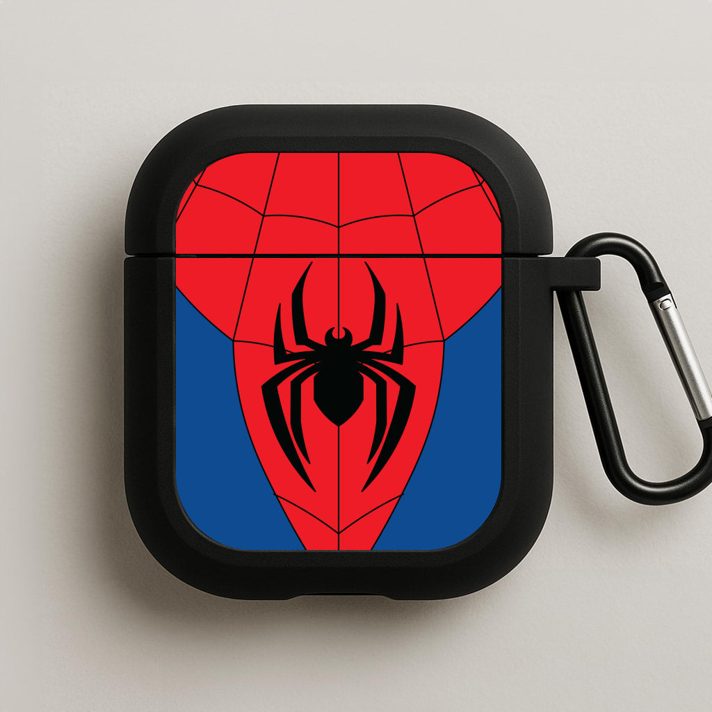 Red And Blue Spider Costume AirPods Case