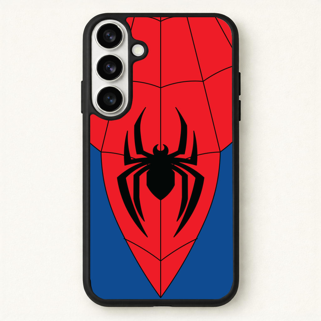 Red And Blue Spider Costume Phone Case for Galaxy S26