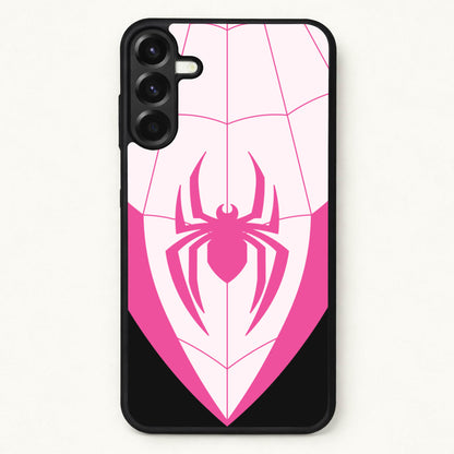 Pink And Black Spider Costume Phone Case for Galaxy A17