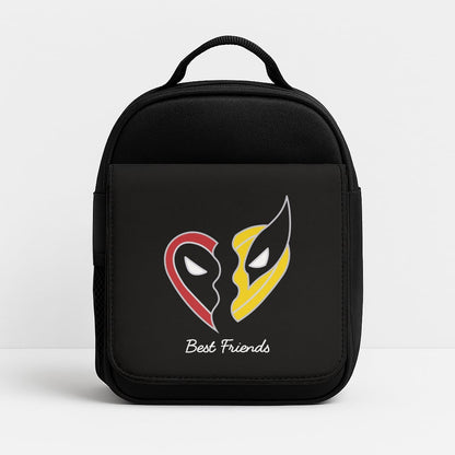 Superhero Best Friends Locket Lunchbox