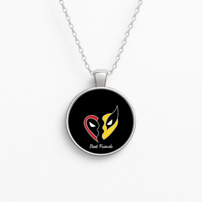 Superhero Best Friends Locket Necklace