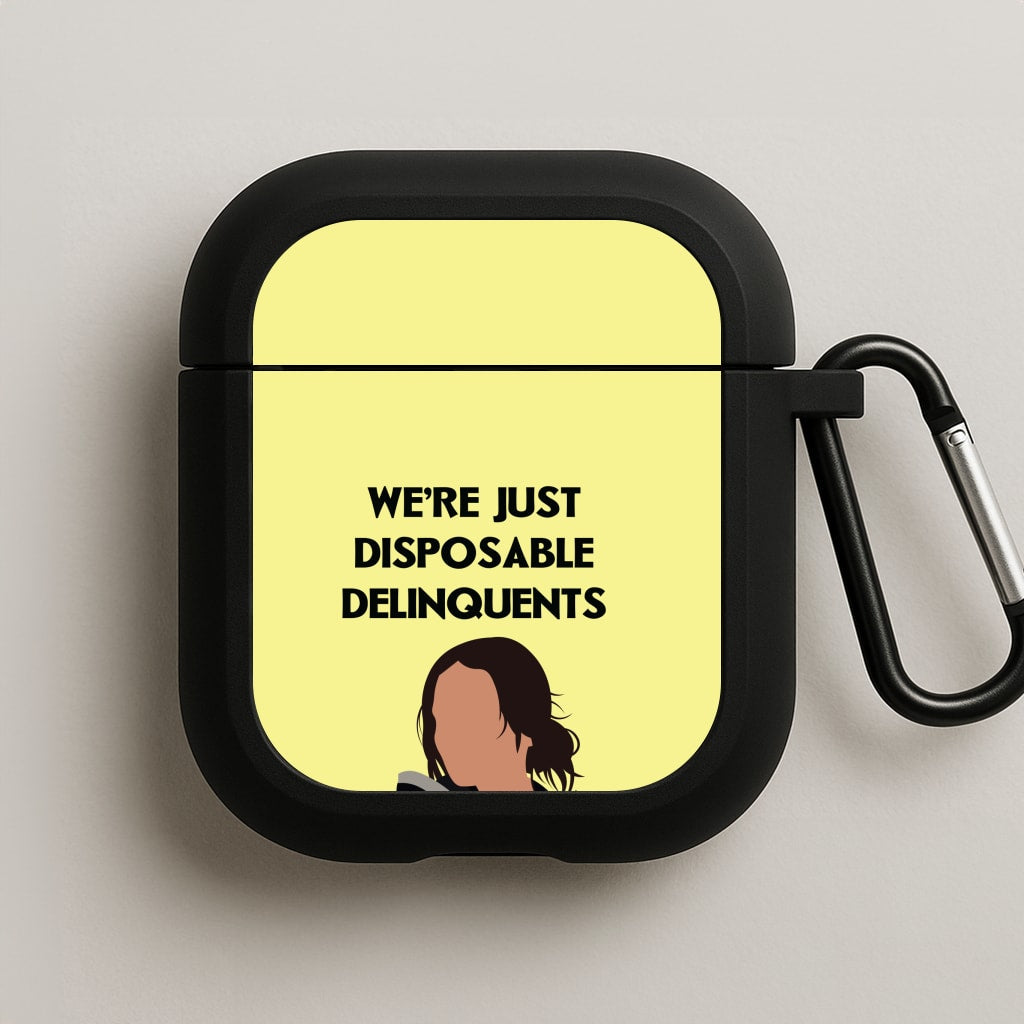 Disposable Delinquents AirPods Case