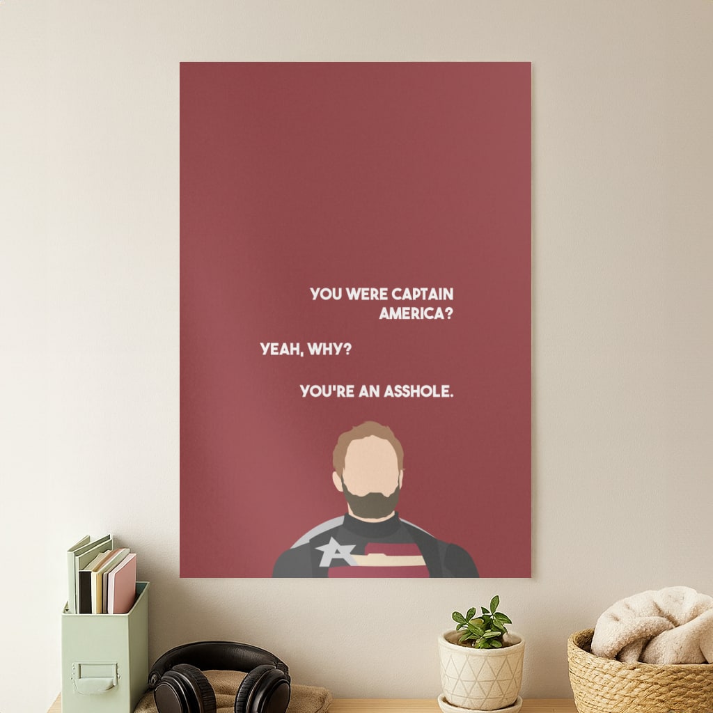 You're An Asshole Poster