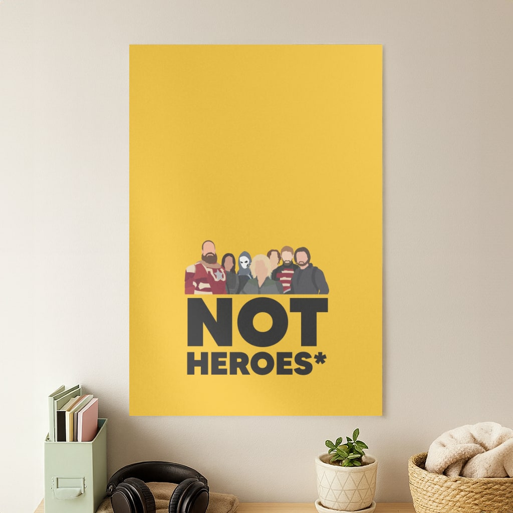 Not Heroes Poster