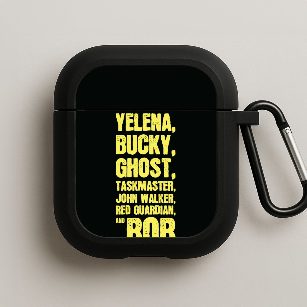Antiheroes List AirPods Case