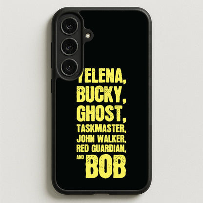 Antiheroes List Phone Case for Galaxy S25FE