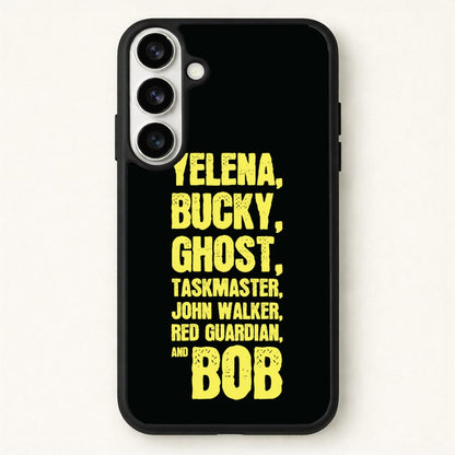 Antiheroes List Phone Case for Galaxy S26 Plus