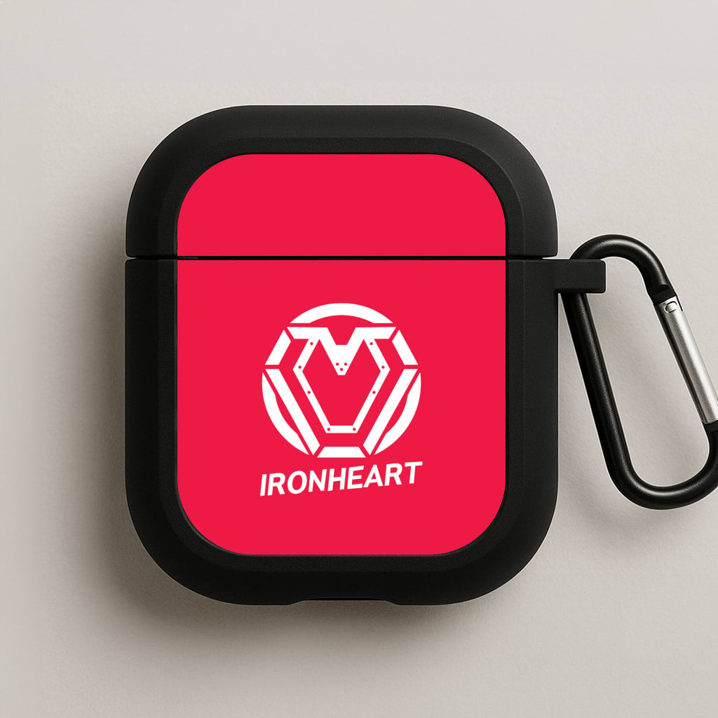 Metal Heart Symbol AirPods Case