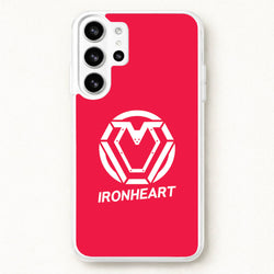 Metal Heart Symbol Phone Case for Galaxy S26 Ultra