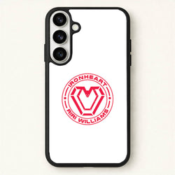 Metal Heart Riri Phone Case for Galaxy S26 Plus