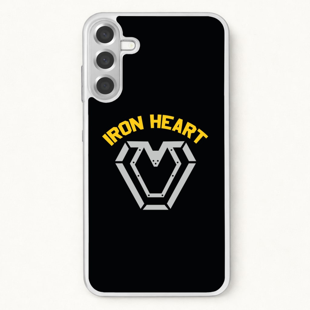 Metal Hero Heart Phone Case for Galaxy A17