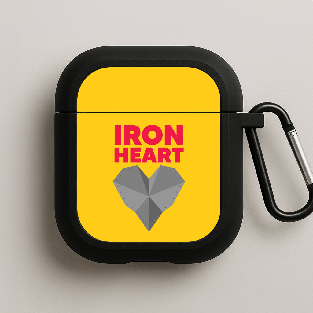 Metal Heart AirPods Case