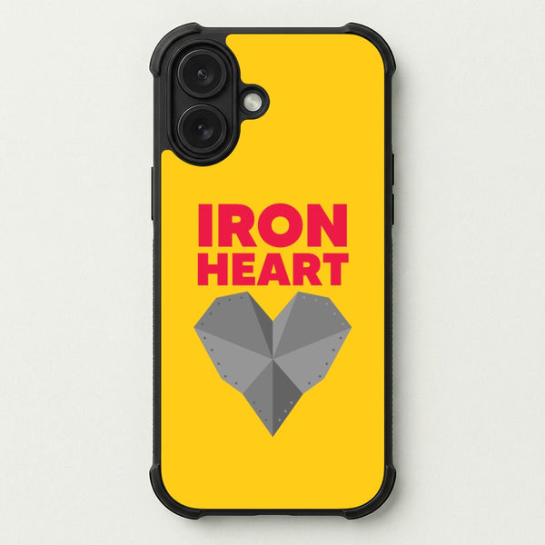 Metal Heart Phone Case — Bumper case
