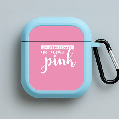 On Wednesdays We Wear Pink - Pink Meanies Blue AirPods Case