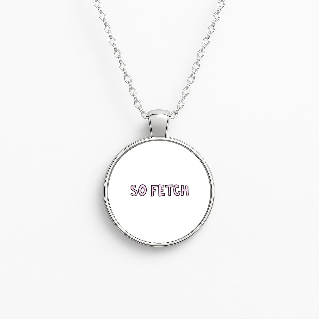 So Fetch Circle Necklace