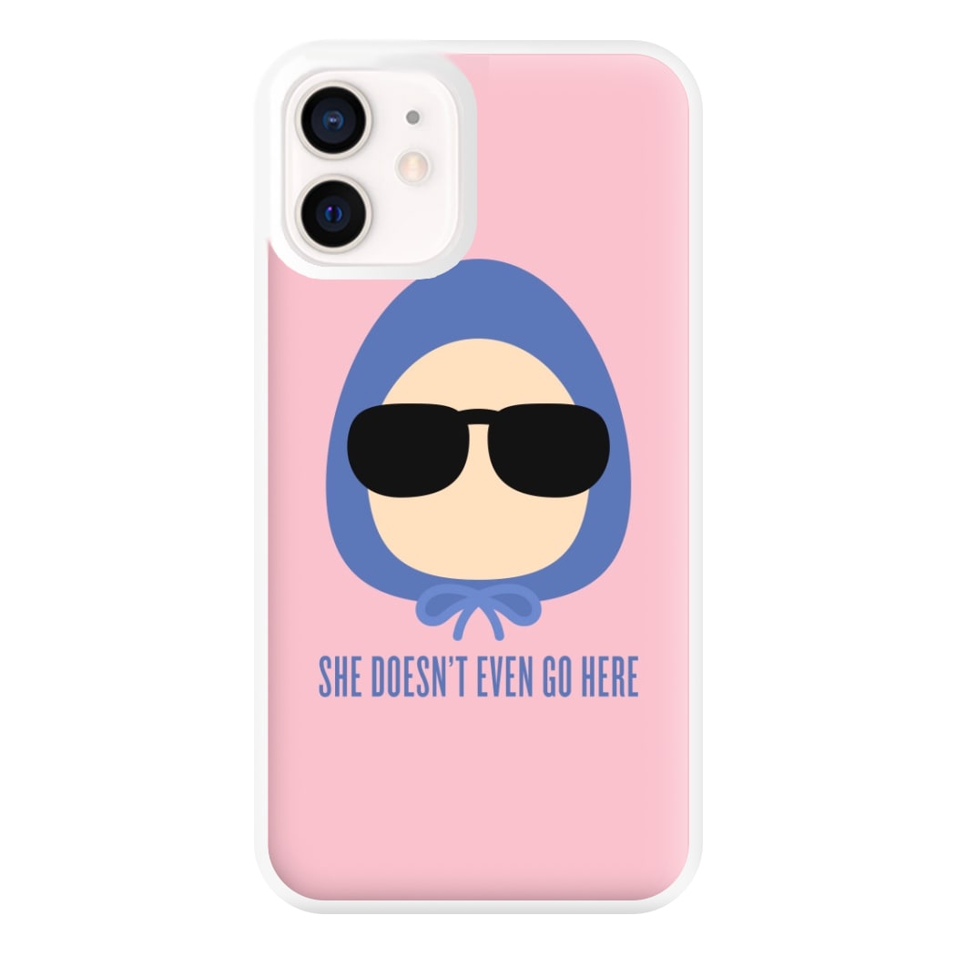 She Doesn't Even Go Here Phone Case for iPhone 12 Mini