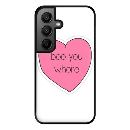 Boo You Whore - Heart Phone Case for Google Pixel 8