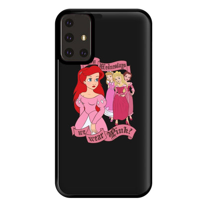 On Wednesdays We Wear Pink - Princesses Phone Case for Galaxy A71