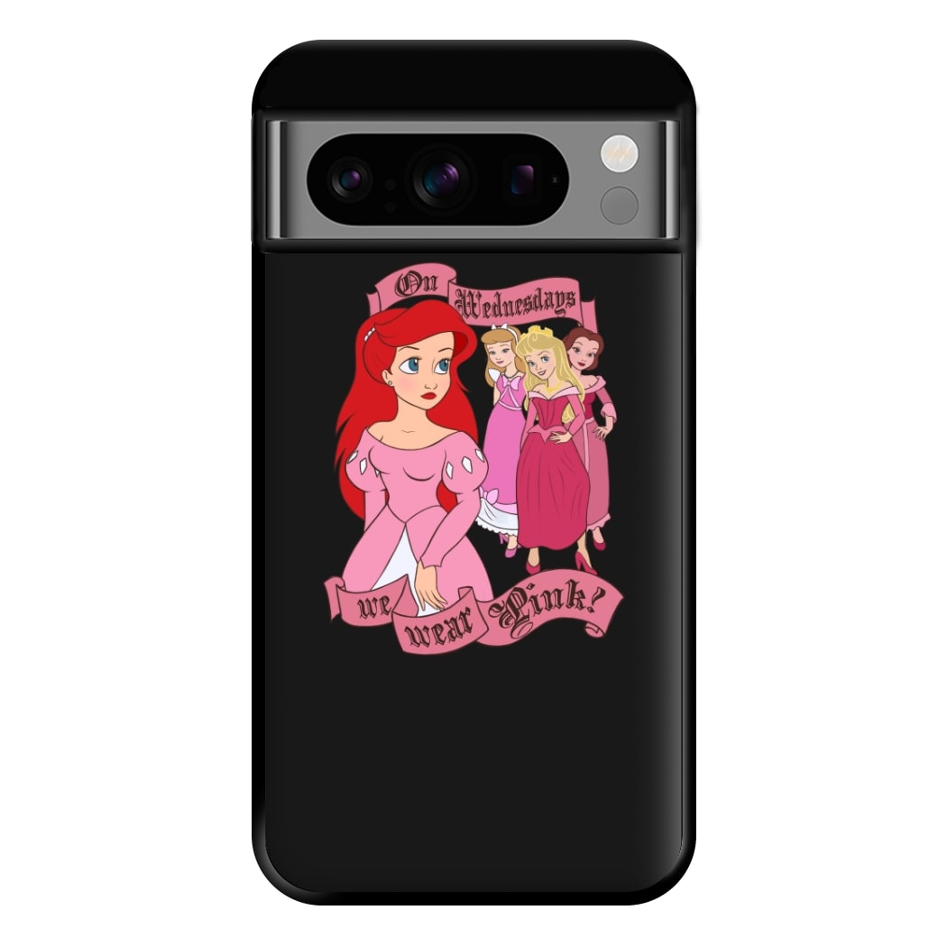 On Wednesdays We Wear Pink - Princesses Phone Case for Google Pixel 8 Pro