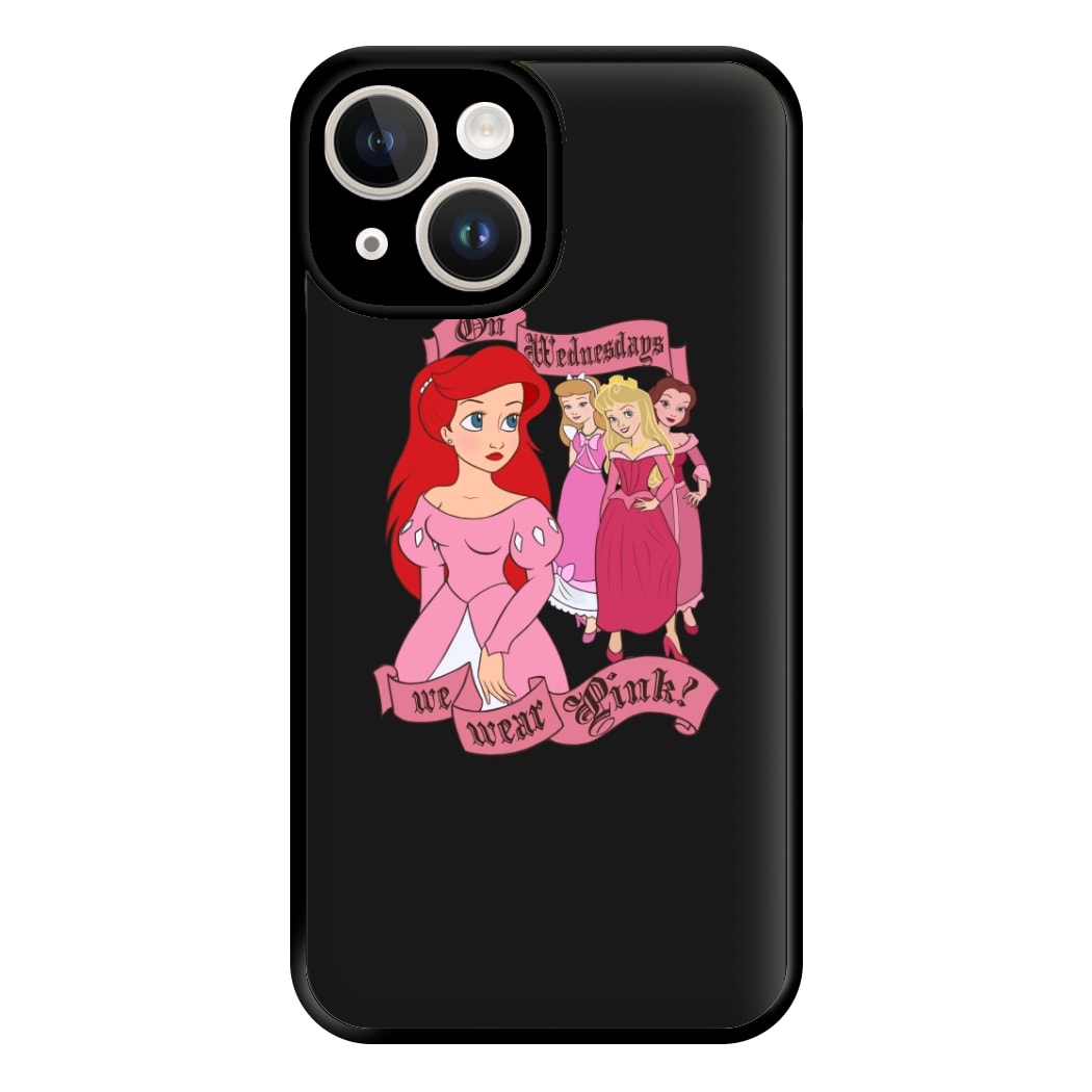 On Wednesdays We Wear Pink - Princesses Phone Case for iPhone 14