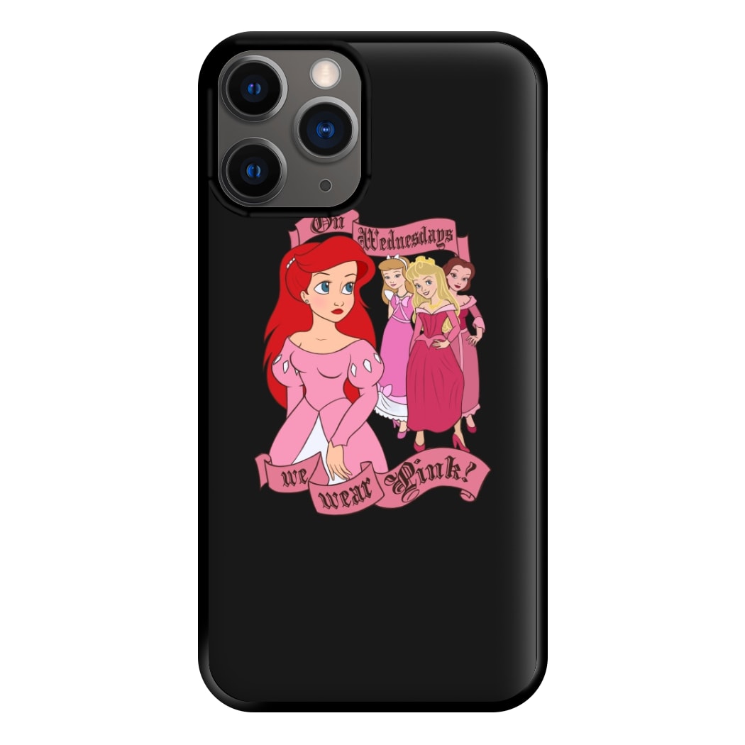 On Wednesdays We Wear Pink - Princesses Phone Case for iPhone 12 Pro Max