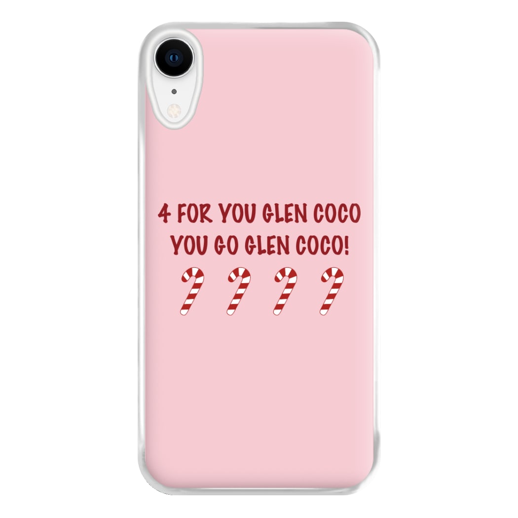 Four For You Glen Coco Phone Case for iPhone XR