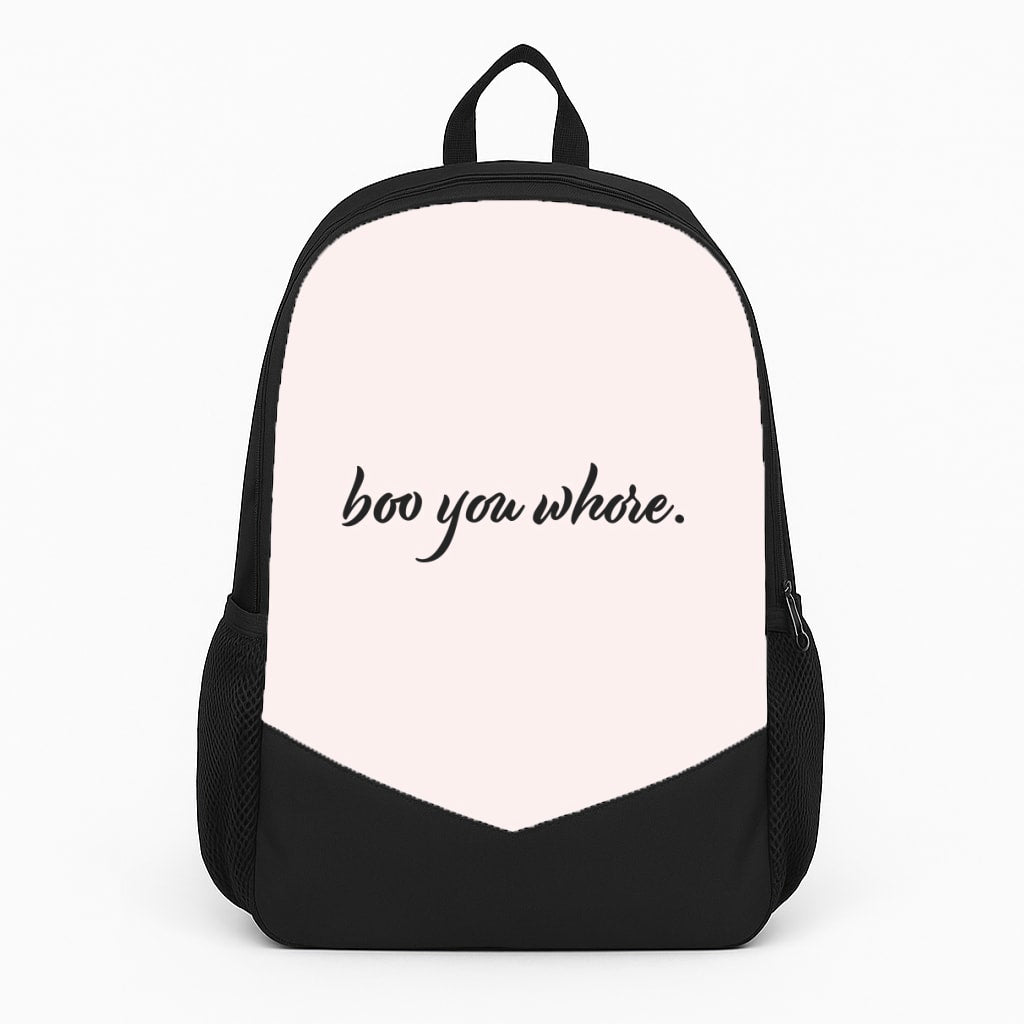 Boo You Whore Backpack