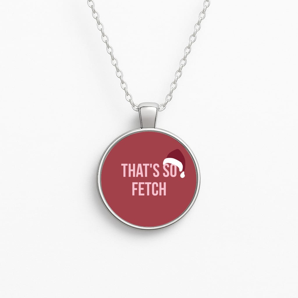 That's So Fetch - Christmas Meanies Circle Necklace
