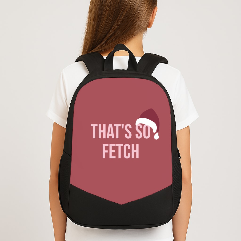 That's So Fetch - Christmas Meanies Large School Bag