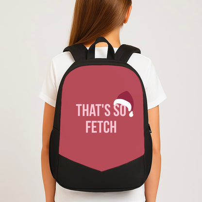 That's So Fetch - Christmas Meanies Large School Bag