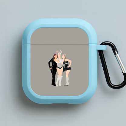The Plastics Halloween Blue AirPods Case