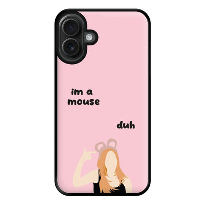 I'm a mouse Halloween Phone Case for iPhone 16 Plus