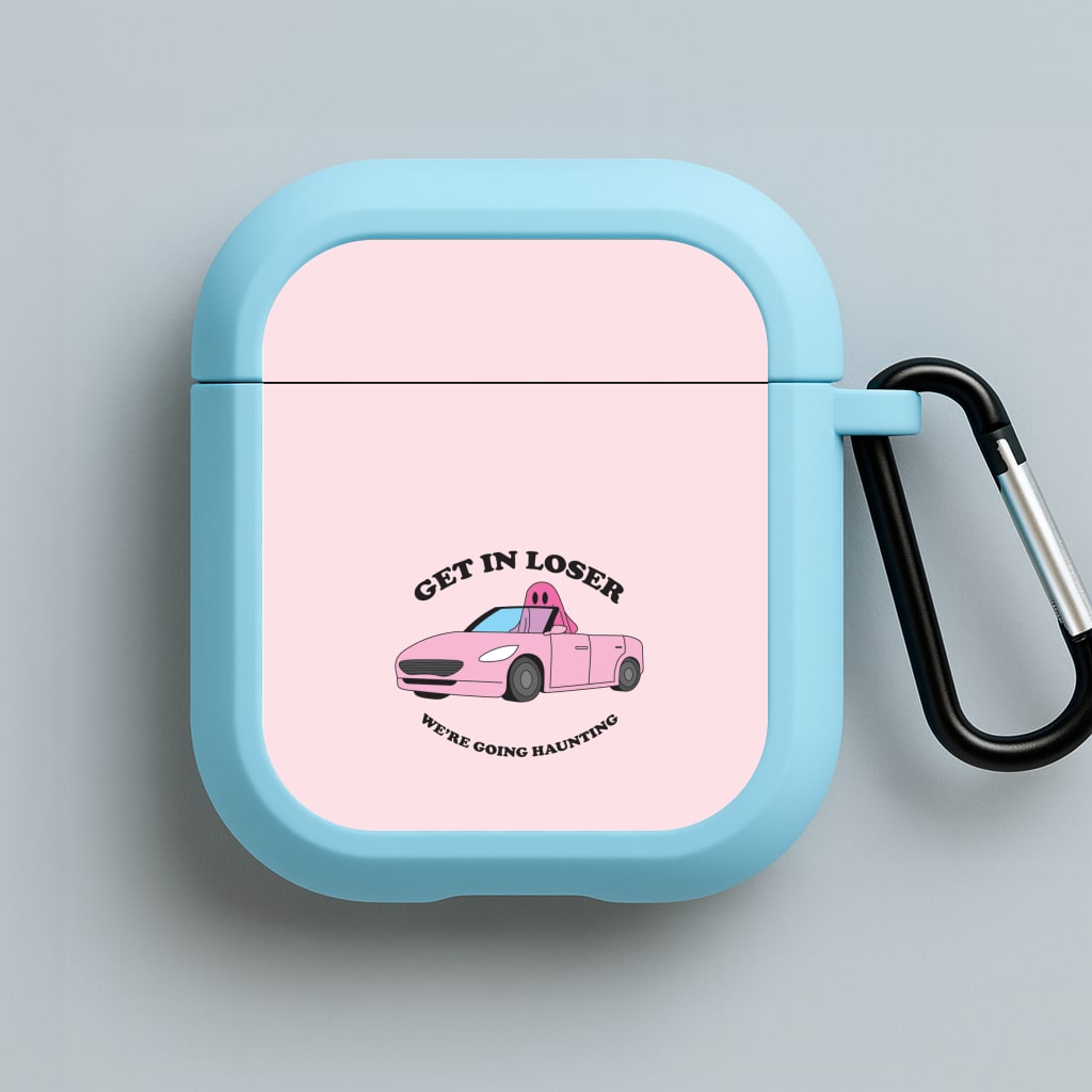 We're Going Haunting  Blue AirPods Case