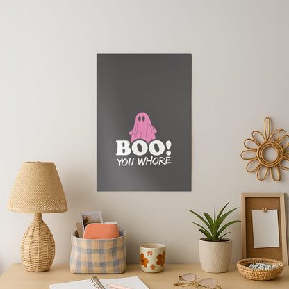 Boo You Ghost Art Print