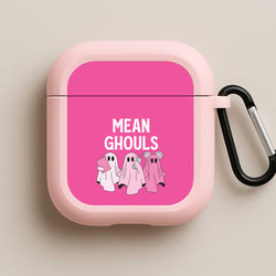 Mean Ghouls Pink AirPods Case