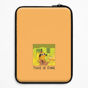 This Is Fine - Memes Laptop Sleeve 1