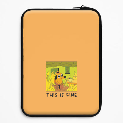 This Is Fine - Memes Universal Laptop Sleeve