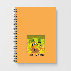 This Is Fine - Memes Notebook
