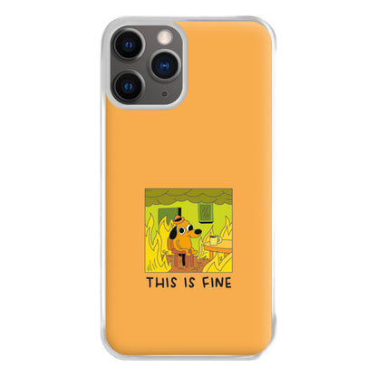 This Is Fine - Memes Phone Case for iPhone 12 Pro Max