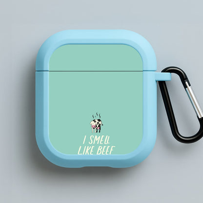 I Smell Like Beef - Memes Blue AirPods Case