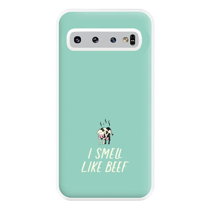 I Smell Like Beef - Memes Phone Case for Galaxy S10 Plus