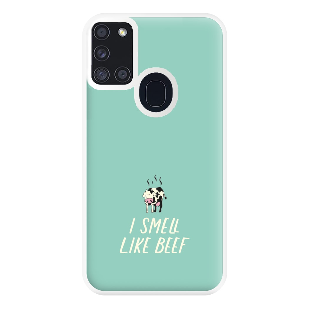 I Smell Like Beef - Memes Phone Case for Galaxy A21s