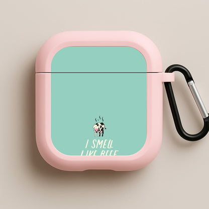 I Smell Like Beef - Memes Pink AirPods Case