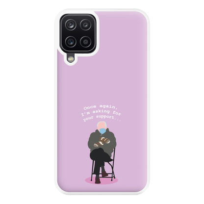 Once Again, I'm Asking For Your Support - Memes Phone Case for Galaxy A12