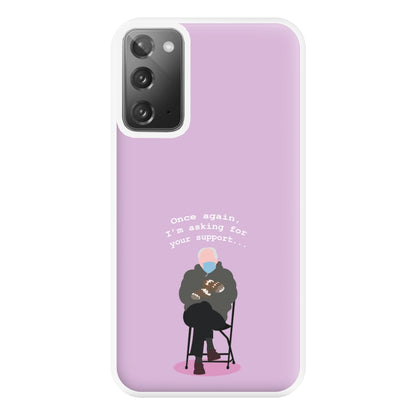 Once Again, I'm Asking For Your Support - Memes Phone Case for Galaxy Note 20 Ultra