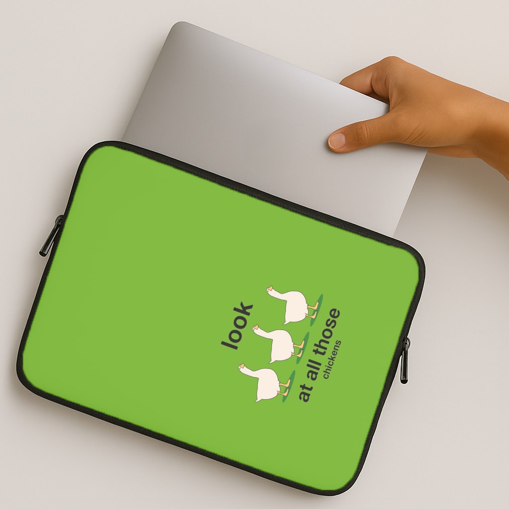 Look At All Those Chickens - Memes MacBook Case