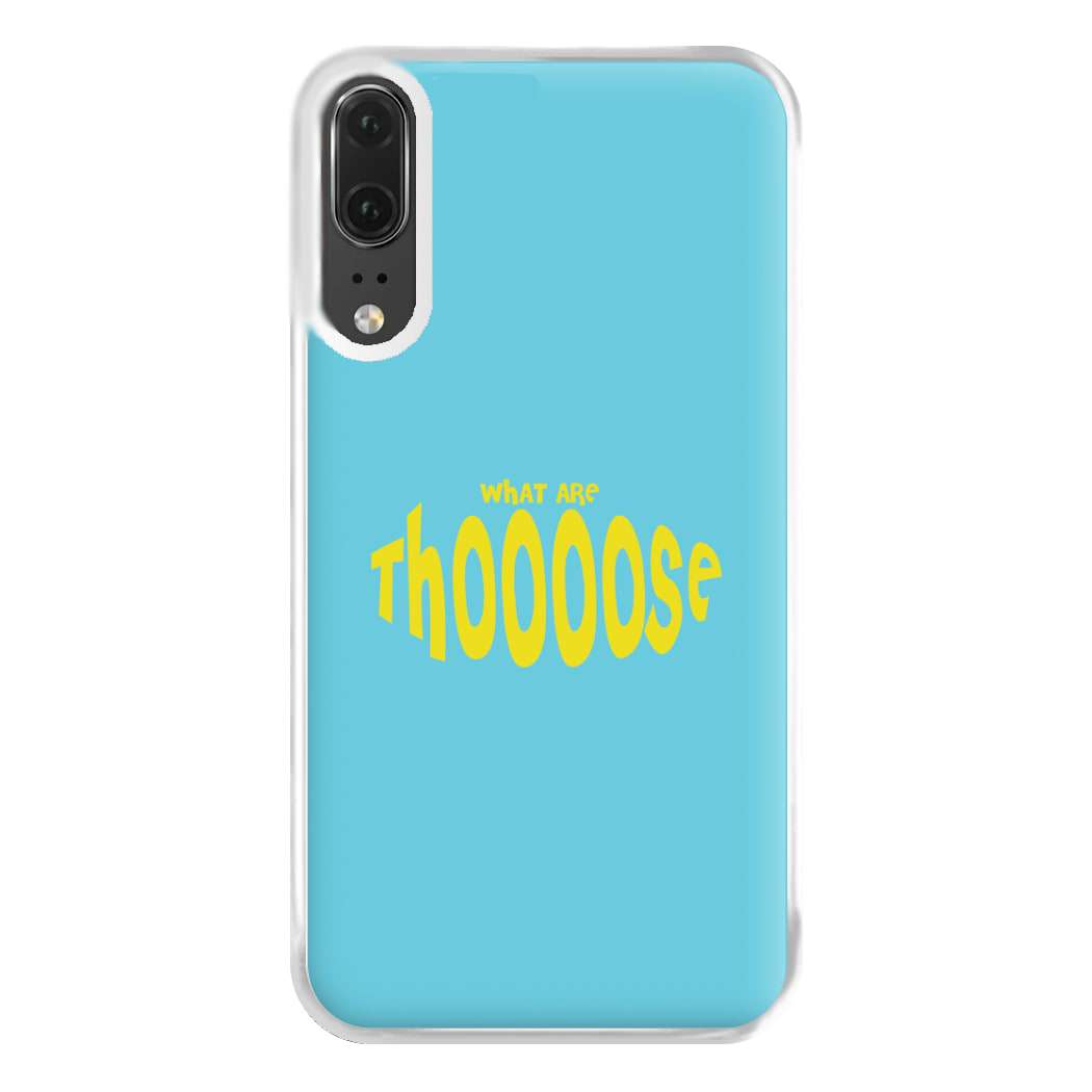 What Are Those - Memes Phone Case for Huawei P20